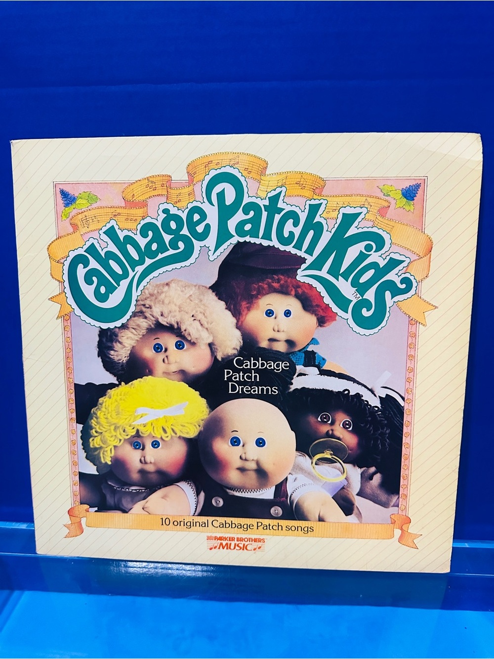 CABBAGE PATCH KIDS VTG 1984 CABBAGE PATCH DREAMS VINYL RECORD LP ALBUM & Sleeve